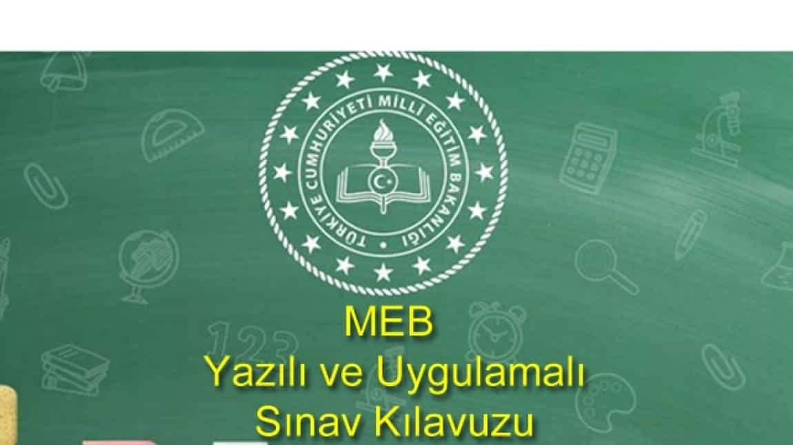 Milli Eğitim Bakanlığı Yazılı ve Uygulamalı Sınavlara İlişkin Kılavuz Yayımlandı
