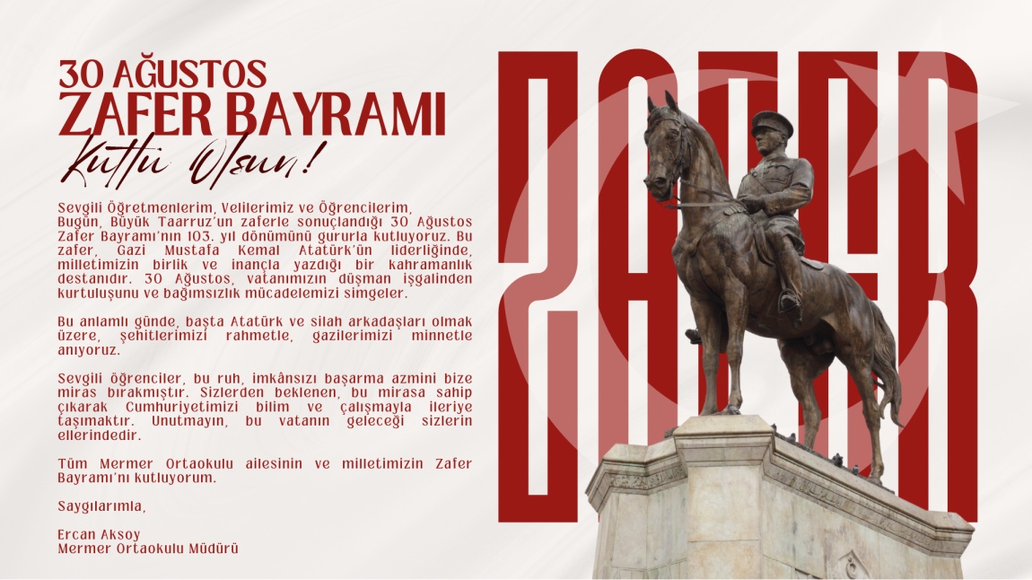 30 Ağustos Zafer Bayramımız Kutlu Olsun